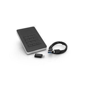 VERBATIM Store 'n' Go 2,5" Secure HDD 1TB USB 3.1 čierny