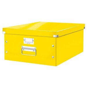 LEITZ Univerzálna krabica Click&Store, veľkosť L (A3), žltá