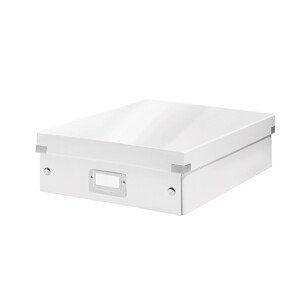LEITZ Organizačný box Click&Store, veľkosť M, biela