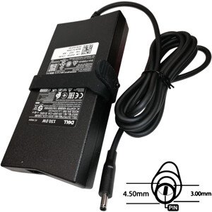 Napájací adaptér 130W, 19,5V 4.5x3.0mm, originál DELL