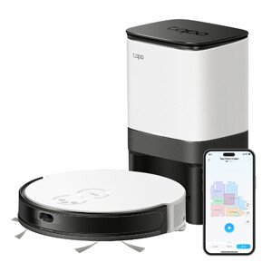 TP-Link Tapo RV20 Mop Plus MagSlim LiDAR - Vysávač robotický s mopom + vyprázdňovacia stanica