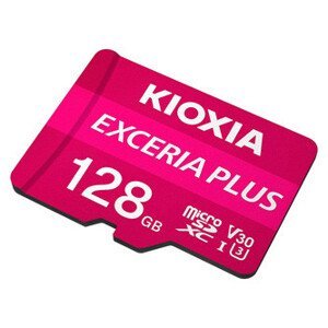 Kioxia Pamäťová karta Exceria Plus (M303), 128 GB, microSDXC, LMPL1M128GG2, UHS-I U3 (Class 10)