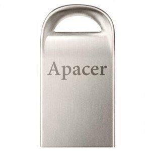 Apacer USB flash disk, USB 2.0, 64GB, AH115, strieborný, AP64GAH115S-1, USB A, s poutkom