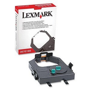 Lexmark originál páska do tlačiarne štítkov, 3070166, černý tlač/biely podklad