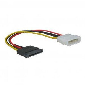 Kabel k HDD/SSD/DVD/BD interný napájací, DC SATA - DC 5,25", 0.2 m, balené v sáčku