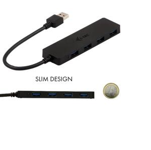 i-Tec USB3.0 HUB 4port, pasívne, SLIM