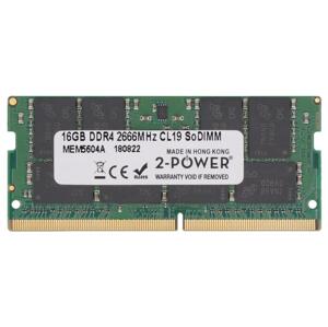 2-Power 16GB PC4-21300S 2666MHz DDR4 CL19 Non-ECC SoDIMM 2Rx8 (DOŽIVOTNÁ ZÁRUKA)