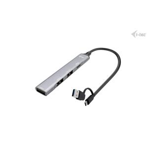 I-Tec USB-A/USB-C Metal HUB 1x USB-C 3.1 + 3x USB 2.0