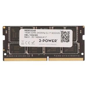 2-Power 16GB PC4-19200S 2400MHz DDR4 CL17 Non-ECC SoDIMM 2Rx8 (DOŽIVOTNÁ ZÁRUKA)