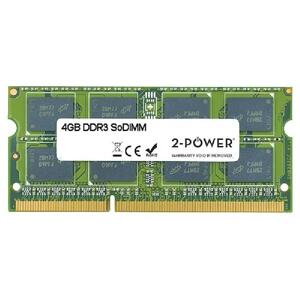 2-Power 4GB MultiSpeed 1066/1333/1600 MHz DDR3 SoDIMM 2Rx8 (1.5V / 1.35V) (DOŽIVOTNÁ ZÁRUKA)