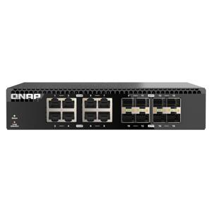 QNAP switch QSW-3216R-8S8T (8x 10G GbE porty + 8x 10G SFP+ porty, polovičná šírka)
