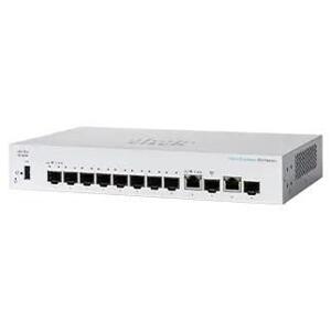 Cisco switch CBS350-8S-E-2G-UK (8xSFP, 2xGbE/SFP combo, fanless) - REFRESH