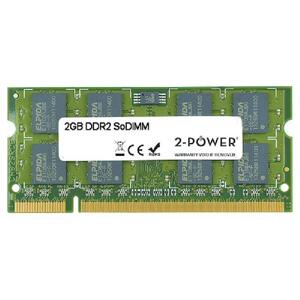 2-Power 2GB PC2-5300S 667MHz DDR2 CL5 SoDIMM 2Rx8 (DOŽIVOTNÁ ZÁRUKA)