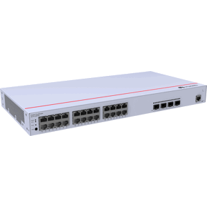 Huawei S310-24P4S Switch S310-24P4S (24*10/100/1000BASE-T portov, 4*GE SFP portov, PoE+, AC power)
