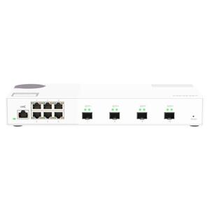 QNAP riadený switch QSW-M2106-4S (6x 2,5GbE RJ45 a 4x 10GbE SFP+)