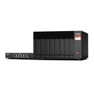 QNAP TS-873A-SW5T (TS-873A-8G + QSW-1105-5T)
