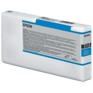 EPSON C13T55W200 - originálna cartridge, azúrová