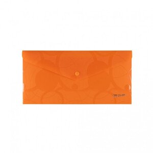Obálka DL s cvokom oranžová Neo colori