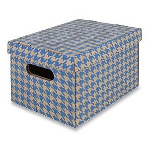 Archivačná krabica 300x225x200mm EMBA RDV modrá