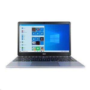 UMAX NB VisionBook 14Wr Plus - 14, 1" IPS FHD 1920x1080, Celeron N4120 @ 1, 1 GHz, 4GB, 64GB, Intel UHD, W10P, sivá