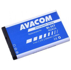 AVACOM batéria do mobilu Nokia 6303, 6730, C5, Li-Ion 3, 7V 1050mAh (náhrada BL-5CT)