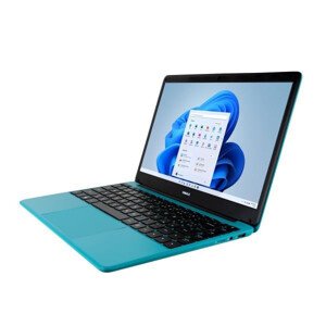UMAX NB VisionBook 14WRx Turquoise - 14, 1" IPS FHD 1920x1080, Celeron N4020 @ 1, 1 GHz, 4GB, 128GB, Intel UHD, W11P, Tyrkysov
