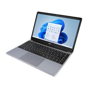 UMAX NTB VisionBook 15Wj - 14, 1" IPS FHD 1920x1080, Celeron N500 @ 1, 1 GHz, 4GB, 128GB, Intel UHD, W11P, Šedá