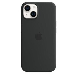 APPLE iPhone 14 silikónové púzdro s MagSafe - Midnight