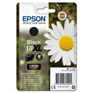 EPSON T1811 (C13T18114012) - originálna cartridge, čierna, 11,5ml