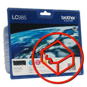 BROTHER LC-985 - originálna cartridge, farebná, 300 strán