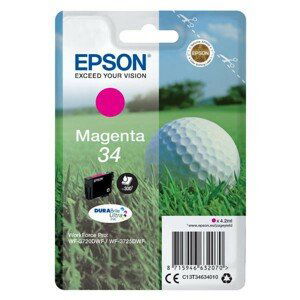 EPSON T3463 (C13T34634010) - originálna cartridge, purpurová, 4,2ml