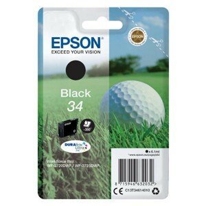 EPSON T3461 (C13T34614010) - originálna cartridge, čierna, 6,1ml