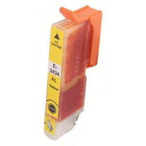 EPSON T2434 (C13T24344010) - kompatibilná cartridge, žltá, 16ml