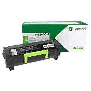 LEXMARK 51B2000 - originálny toner, čierny, 2500 strán