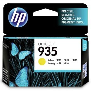 HP C2P22AE - originálna cartridge HP 935, žltá