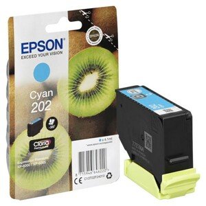 EPSON C13T02F24010 - originálna cartridge, azúrová, 4,1ml