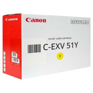 CANON C-EXV51 Y - originálny toner, žltý, 60000 strán