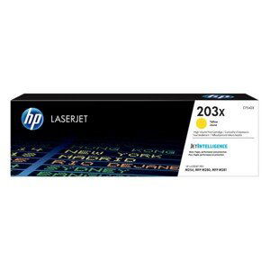 HP CF542X - originálny toner HP 203X, žltý, 2500 strán