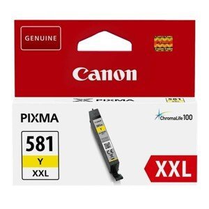 CANON CLI-581-Y XXL Y - originálna cartridge, žltá, 11,7ml