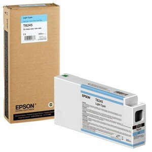 EPSON C13T824500 - originálna cartridge, svetlo azúrová, 350ml