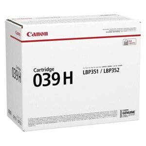 CANON CRG039H BK - originálny toner, čierny, 25000 strán