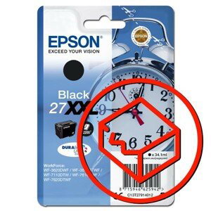 EPSON T2791 (C13T27914012) - originálna cartridge, čierna, 1ml