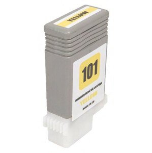 CANON PFI-101 Y - kompatibilná cartridge, žltá, 130ml