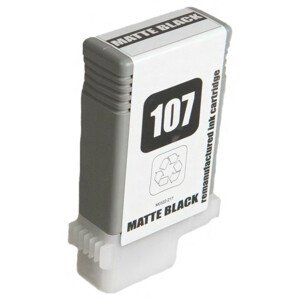 CANON PFI-107 MBK - kompatibilná cartridge, matne čierna, 130ml