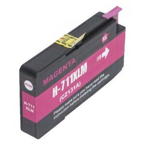 HP CZ131A - kompatibilná cartridge HP 711, purpurová, 29ml