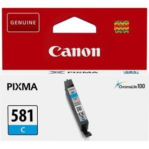 CANON CLI-581 C - originálna cartridge, azúrová, 5,6ml