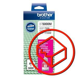 BROTHER BT-5000 - originálna cartridge, purpurová, 5000 strán