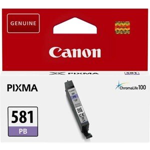 CANON CLI-581 - originálna cartridge, foto modrá, 5,6ml