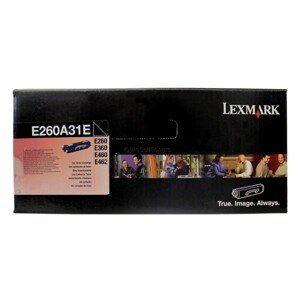 LEXMARK E260A31E - originálny toner, čierny, 3500 strán