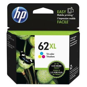 HP C2P07AE - originálna cartridge HP 62-XL, farebná, 11,5ml